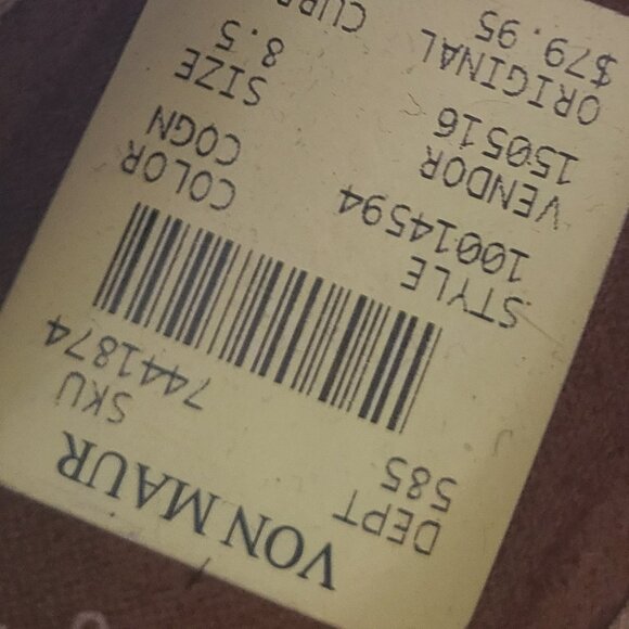 Toms Shaye Caramel Brown Suede Low Ankle Slip On Loafers Women's Size 8.5 - Picture 9 of 13